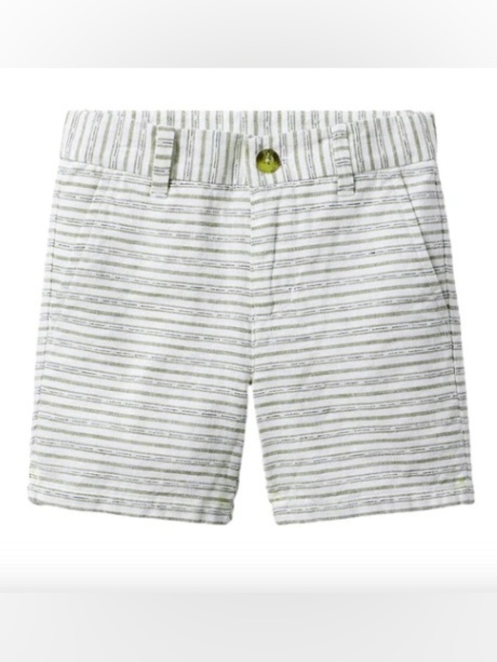 Janie and Jack Striped Linen Blend Shorts (Size: 3T)